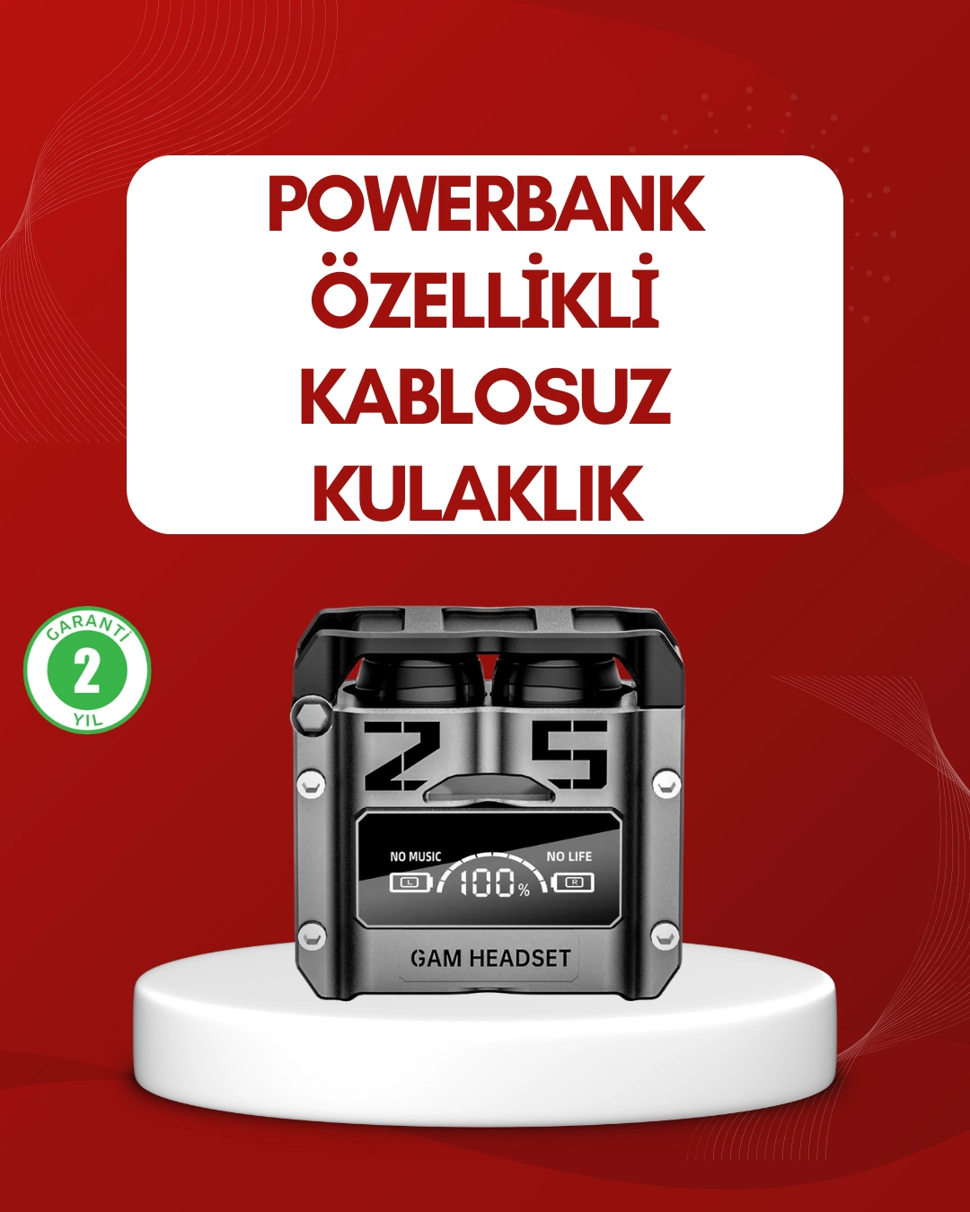 ANC Aktif Gürültü Önleyici Kablosuz Bluetooth Kulaklık 1 ANC Aktif Gürültü Önleyici Kablosuz Bluetooth Kulaklık
