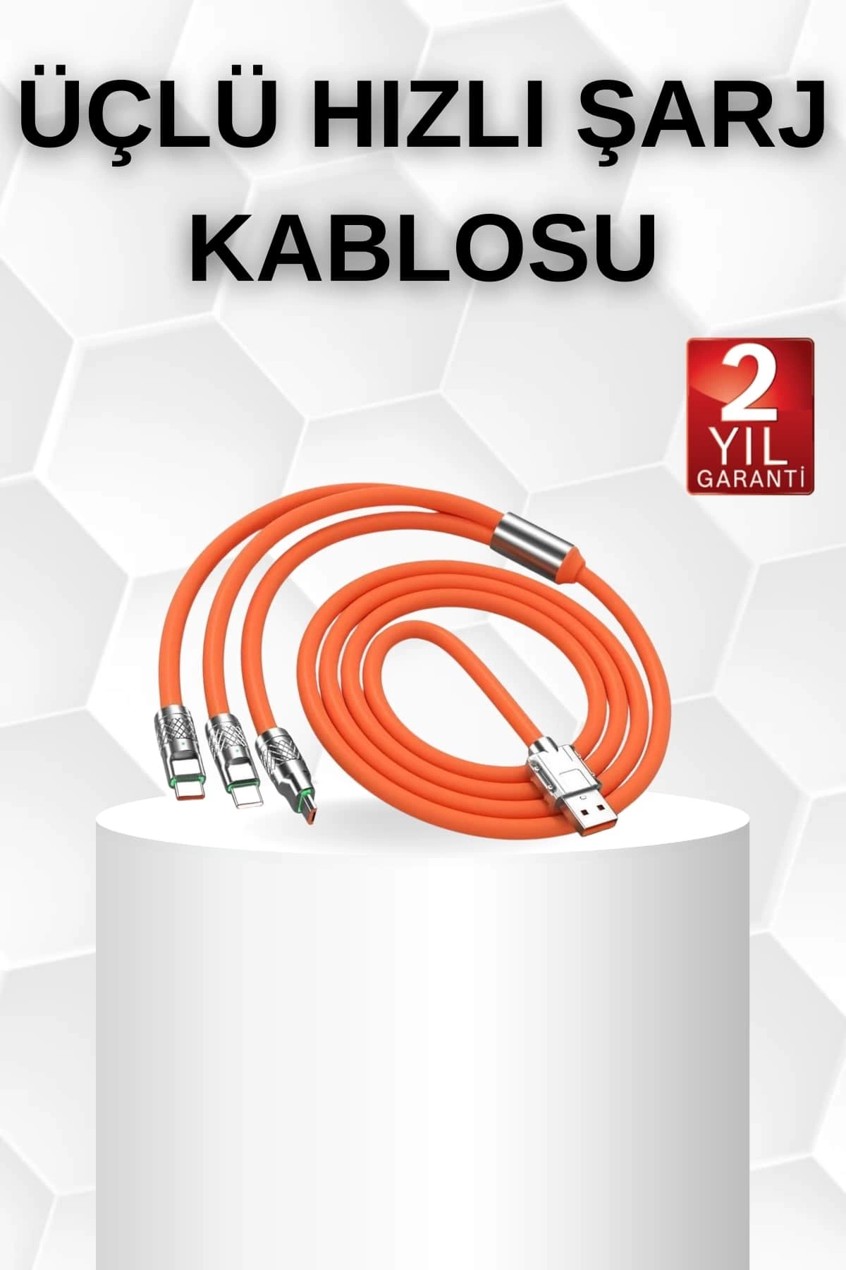 Android ve İOS Uyumlu 180 Derece Type-c Şarj Kablosu 1 Android ve İOS Uyumlu 180 Derece Type-c Şarj Kablosu