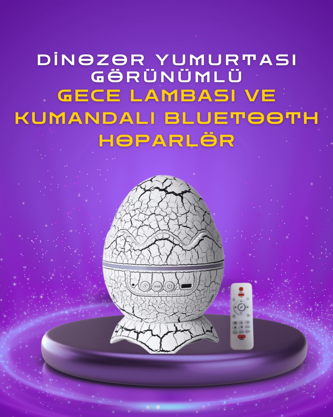 Ayarlanabilir Parlaklık ve Sis Efektli Atmosfer Lambası 1 Ayarlanabilir Parlaklık ve Sis Efektli Atmosfer Lambası