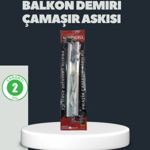 Balkon Demiri Çamaşır Askısı Kare Demirlere Uygun Dayanıklı Tasarım