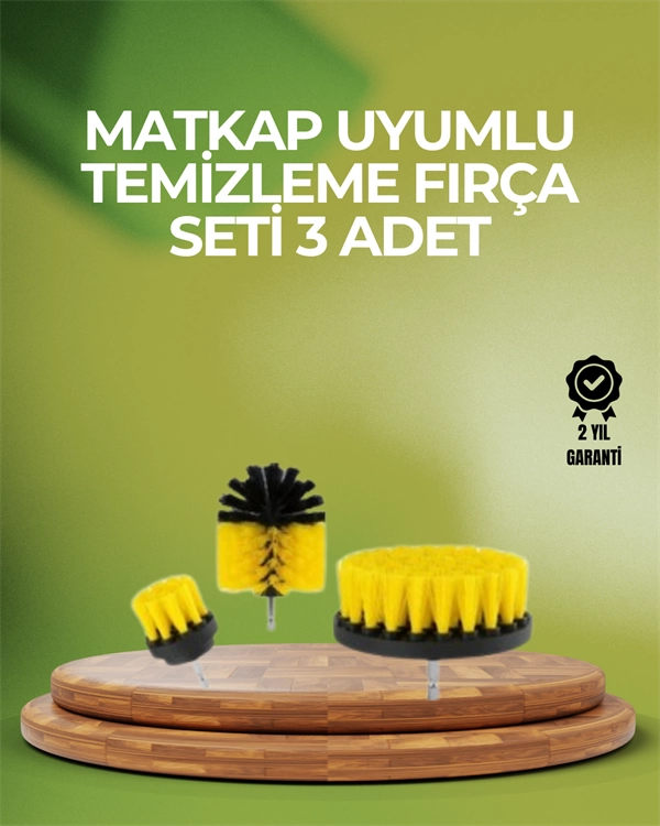 Banyo, Mutfak, Jant ve Fayans Temizliği İçin Uygun Matkap Başlığı 1 Banyo, Mutfak, Jant ve Fayans Temizliği İçin Uygun Matkap Başlığı