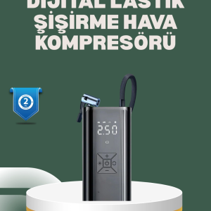 Bisiklet, Motosiklet ve Araçlar İçin Çok Amaçlı Hava Pompası