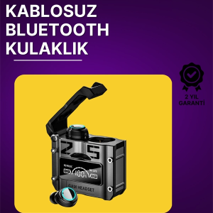 Bluetooth 5.3 Kablosuz Kulaklık | Powerbank Şarj Kutulu | Ultra HD Ses Kalitesi
