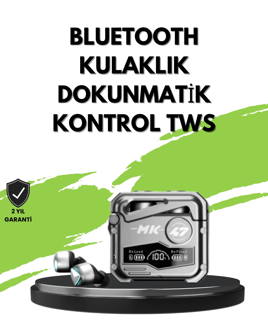 Bluetooth Kulaklık – Otomatik Eşleşme ve Stabil Bağlantı 1 Bluetooth Kulaklık – Otomatik Eşleşme ve Stabil Bağlantı