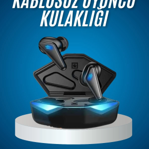Bluetooth Kulaklık  Kulaklığı RGB Işıklı Oyunlarda Düşük Gecikme