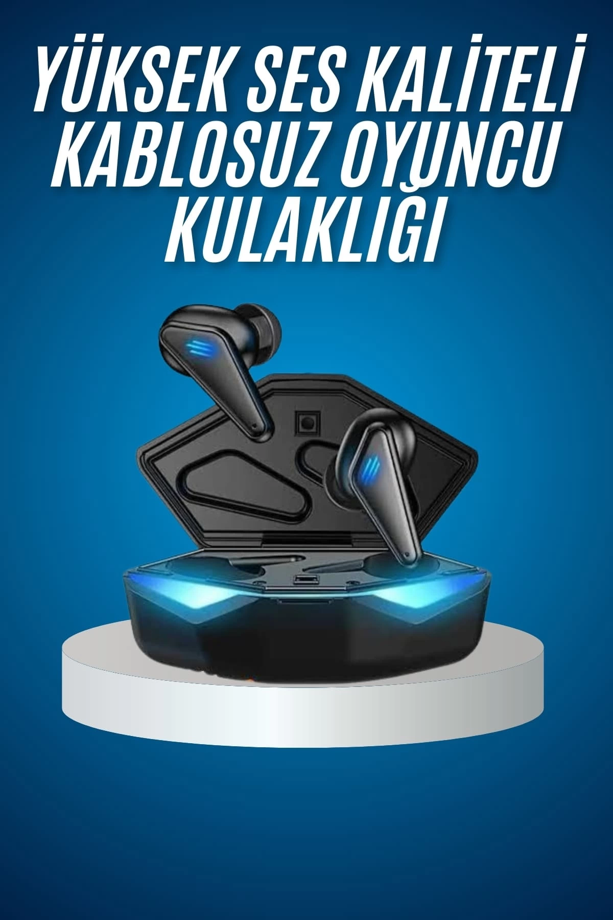 Bluetooth Kulaklık Kulaklığı RGB Işıklı Oyunlarda Düşük Gecikme 1 Bluetooth Kulaklık Kulaklığı RGB Işıklı Oyunlarda Düşük Gecikme