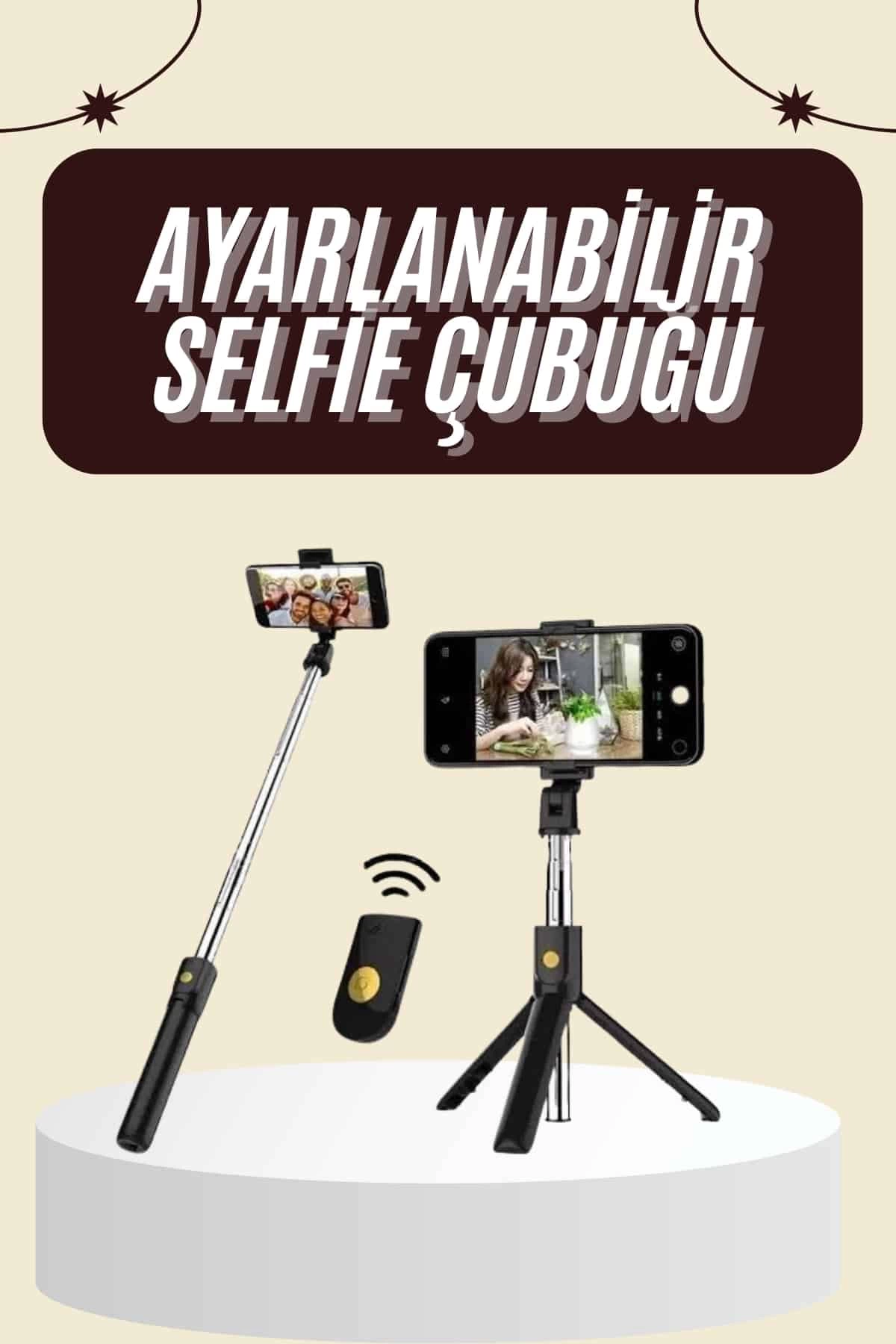 Cep Telefonu Tripod Standı Manyetik Selfie Sopa Bluetooth Uzaktan Kumandalı 1 Cep Telefonu Tripod Standı Manyetik Selfie Sopa Bluetooth Uzaktan Kumandalı