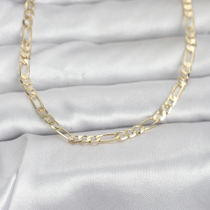 CM 14K Gold Renk Kuşgözü Zincir Model 60 cm Kadın Kolye