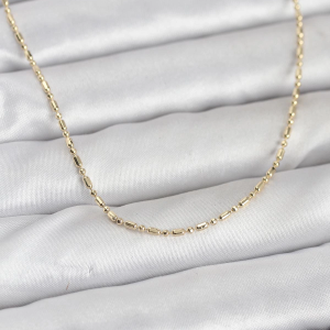 CM 14K Gold Renk Zincirli 60 cm Kadın Kolye