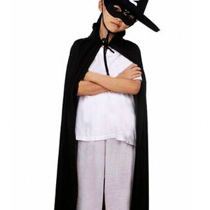 Çocuk Boy  Pelerin + Şapka + Maske Kostüm Seti