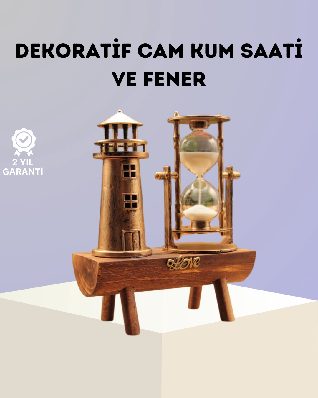 Dekoratif Ahşap Kum Saati ve Deniz Feneri Figürlü Masa Süsü – Şık ve Fonksiyonel Tasarım 1 Dekoratif Ahşap Kum Saati ve Deniz Feneri Figürlü Masa Süsü – Şık ve Fonksiyonel Tasarım