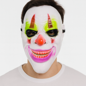 Delirten Gülüş Psikopat Palyaço Temalı Joker Maskesi