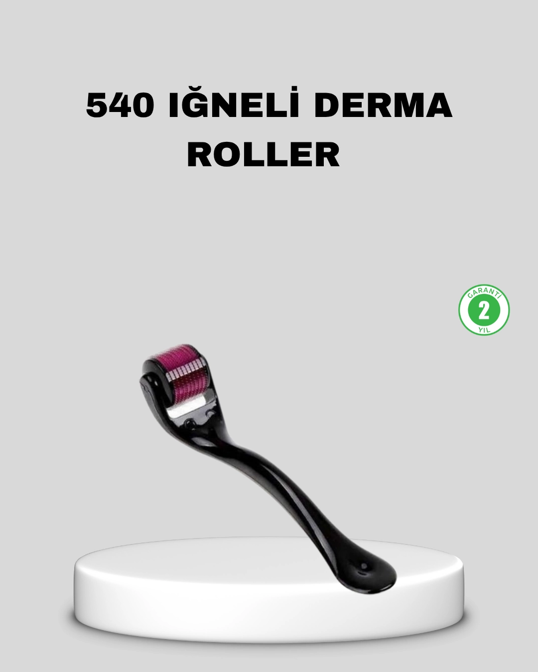 Derma Roller Titanyum İğneli Cilt Yenileyici – Akne ve Kırışıklık Karşıtı 1 Derma Roller Titanyum İğneli Cilt Yenileyici – Akne ve Kırışıklık Karşıtı