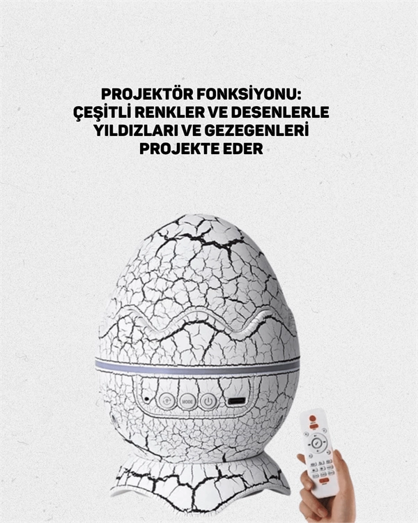 bfs dinozor yumurtasi tasarimli projektorlu gece lambasi 186130168 sw600sh750