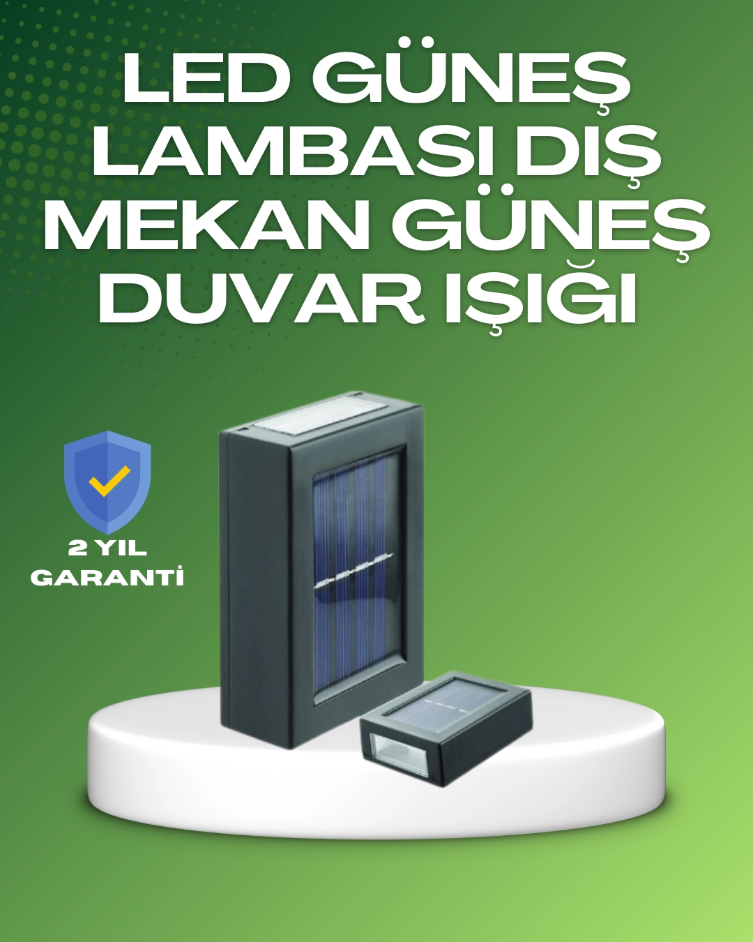 Dış Mekan Güneş Paneli ile Aydınlatma Lambası 1 Dış Mekan Güneş Paneli ile Aydınlatma Lambası