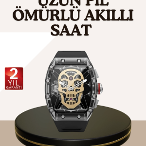 Dokunmatik Akıllı Saat Sesli Asistanlı Geniş Özellikli
