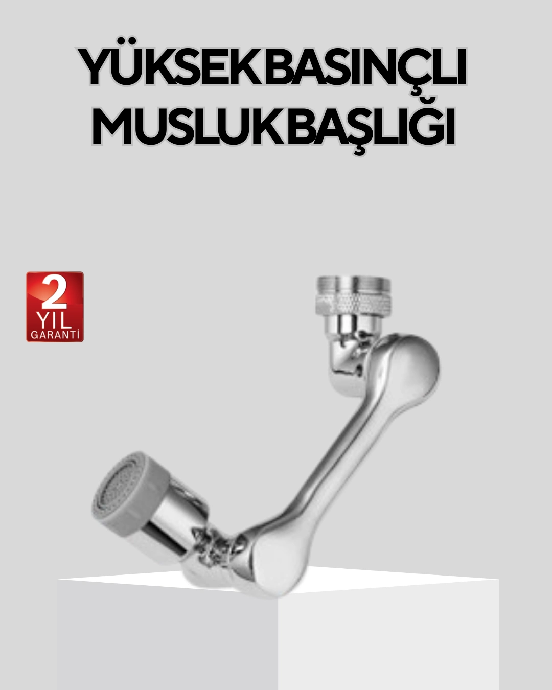 Döner Musluk Başlığı Çok Açılı Robotik Kol Su Tasarruflu 1 Döner Musluk Başlığı Çok Açılı Robotik Kol Su Tasarruflu