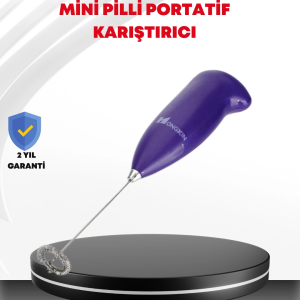 El Tipi Pratik Mikser – Kahve, Süt, Bebek Maması ve Yumurta Çırpıcı