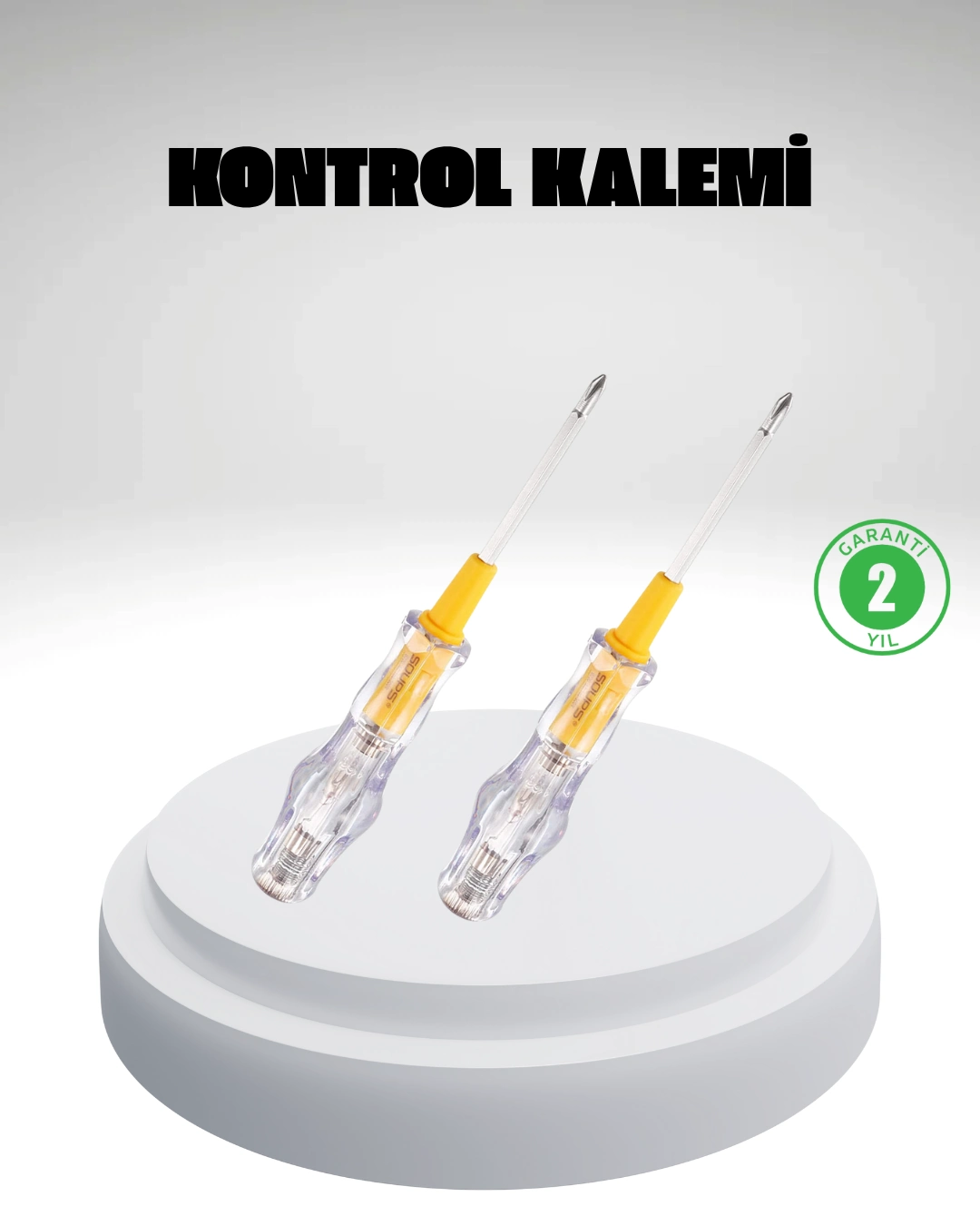 Elektrik Test Kalemi Neon Işıklı Nikel Kaplama 110-220V Dirençli 1 Elektrik Test Kalemi Neon Işıklı Nikel Kaplama 110-220V Dirençli
