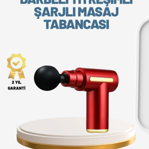 Elektrikli Masaj Tabancası Sessiz Çalışma ve Derin Doku Masajı