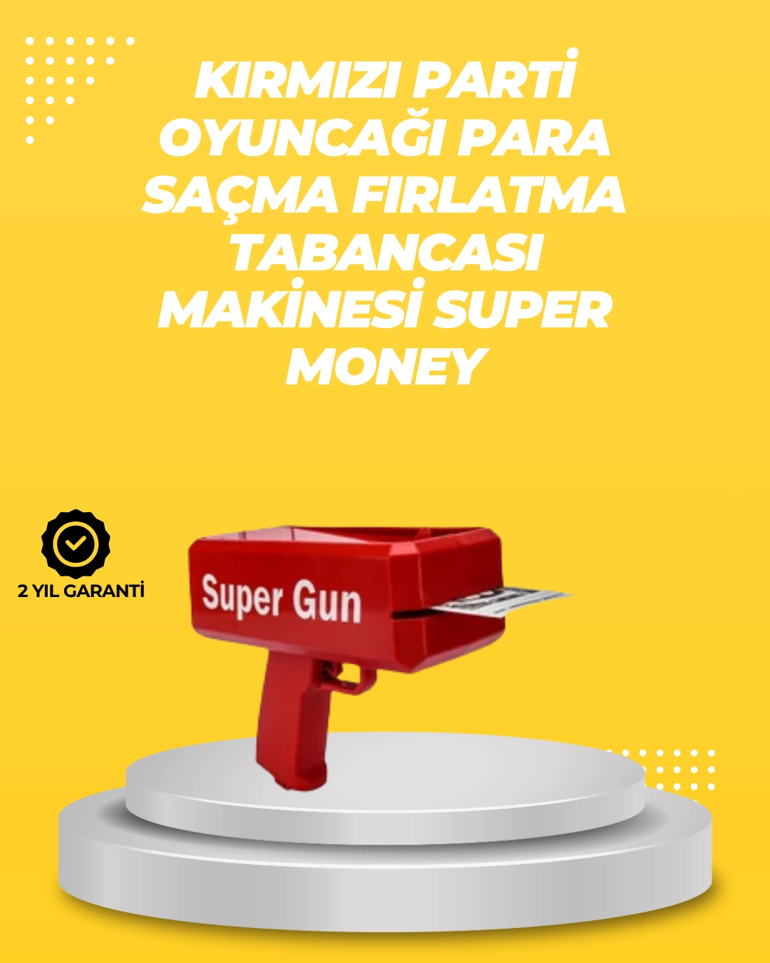 Elektrikli Parti Oyuncağı – Para Atan Tabanca 1 Elektrikli Parti Oyuncağı – Para Atan Tabanca