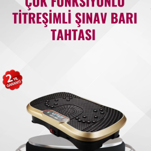 Ev Tipi Titreşimli Spor Aleti Yağ Yakım Destekli Tasarım