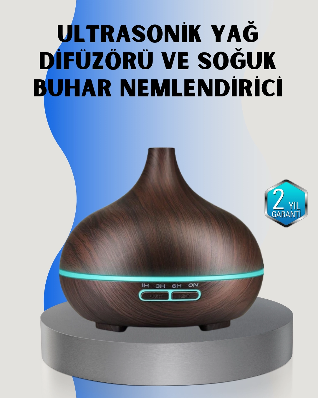Ev ve Ofis İçin Sessiz Ultrasonik Hava Nemlendirici 1 Ev ve Ofis İçin Sessiz Ultrasonik Hava Nemlendirici