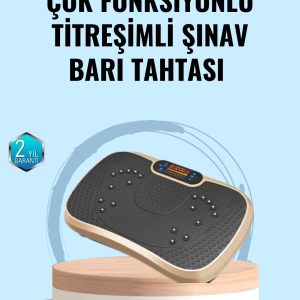Evde Spor İçin Titreşimli Plate Fitness Platformu