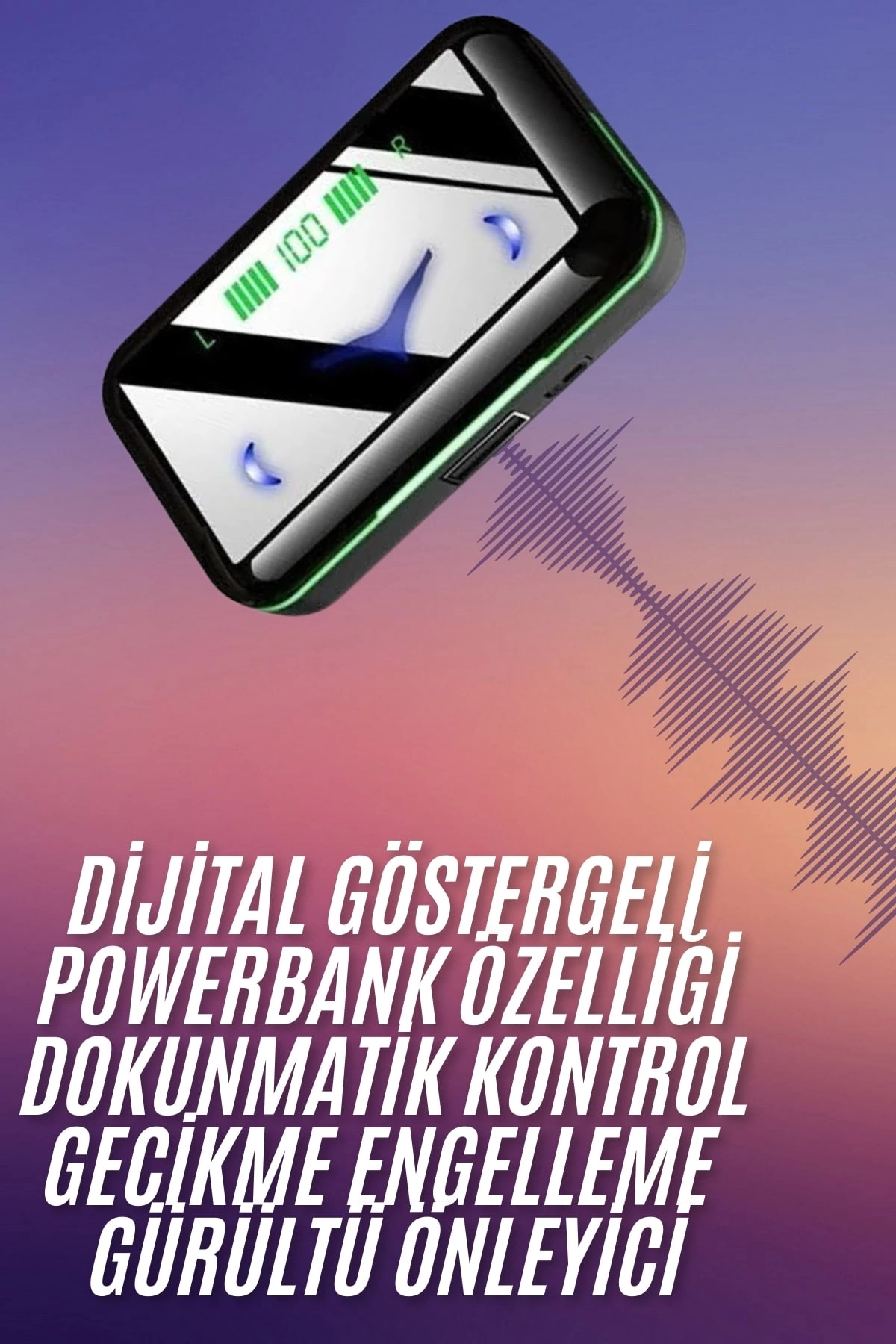 Extra Bass Kablosuz Kulaklık Işıklı Bluetooth Kulaklık Powerbank Özellikli 1 Extra Bass Kablosuz Kulaklık Işıklı Bluetooth Kulaklık Powerbank Özellikli