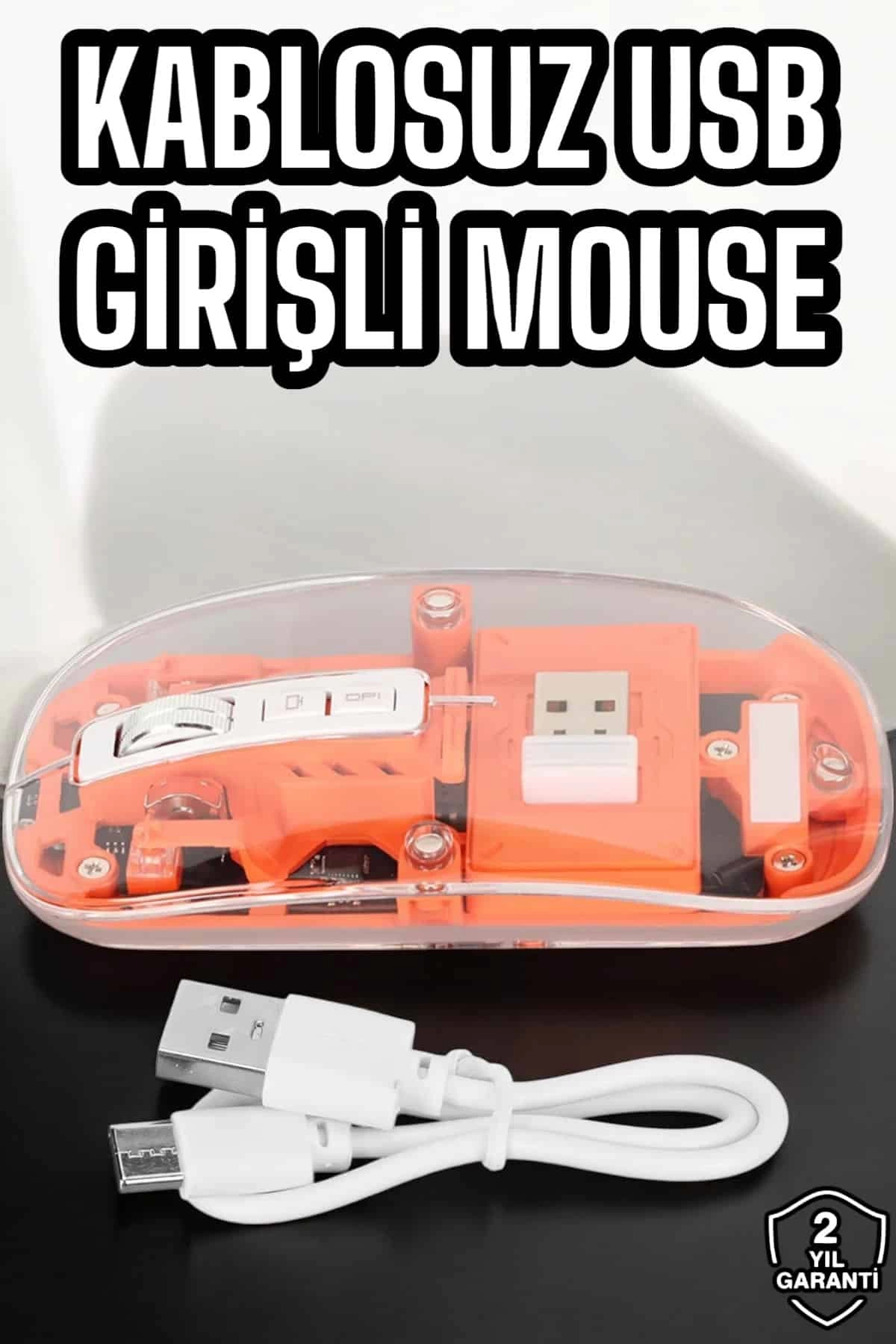 Fare Mouse Çift Modlu Kablosuz Bağlantılı 2.4GHz Destekli 1 Fare Mouse Çift Modlu Kablosuz Bağlantılı 2.4GHz Destekli