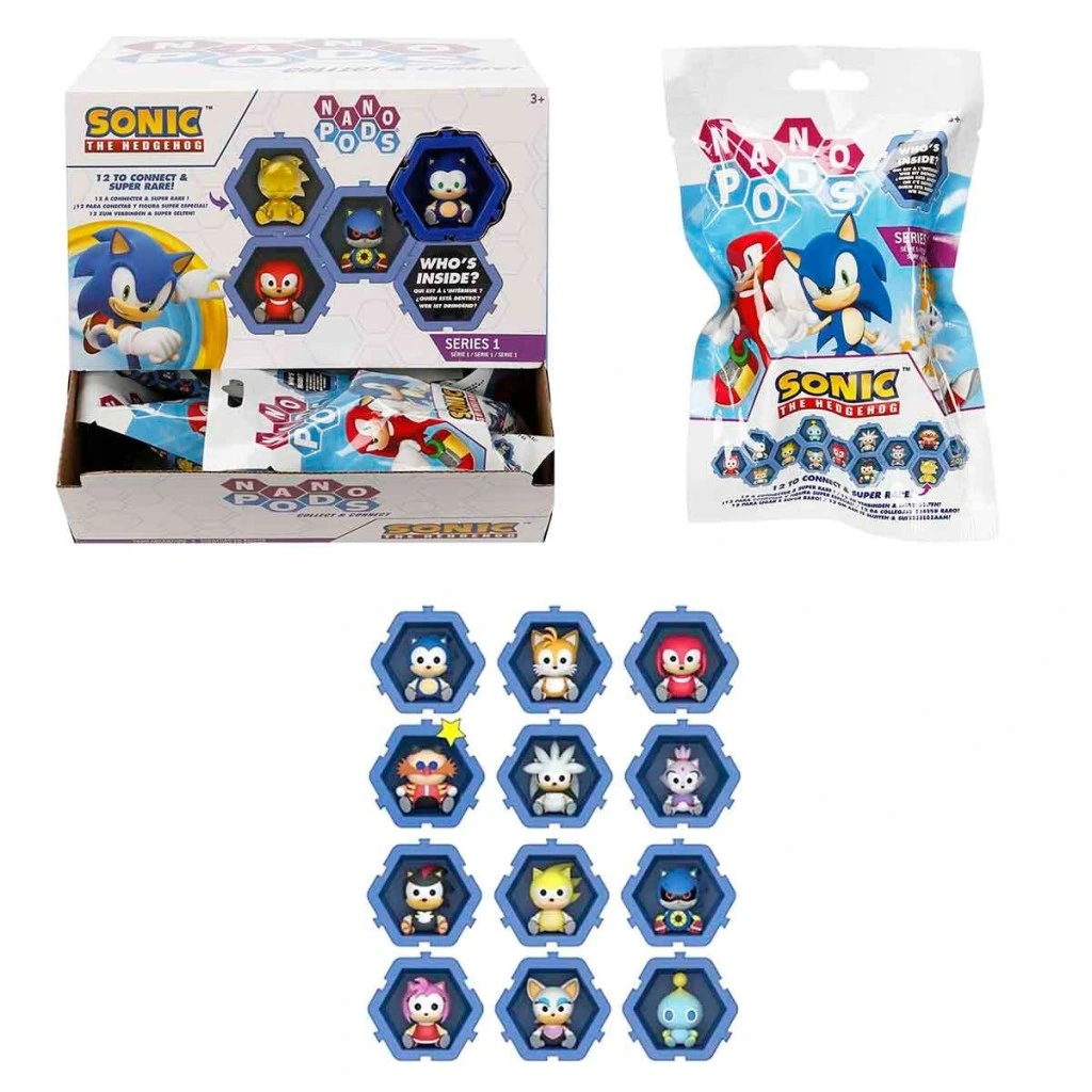 FİGÜR SONIC NANO PODS SÜRPRİZ PAKET(SONIC)  (ADET FİYATIDIR)