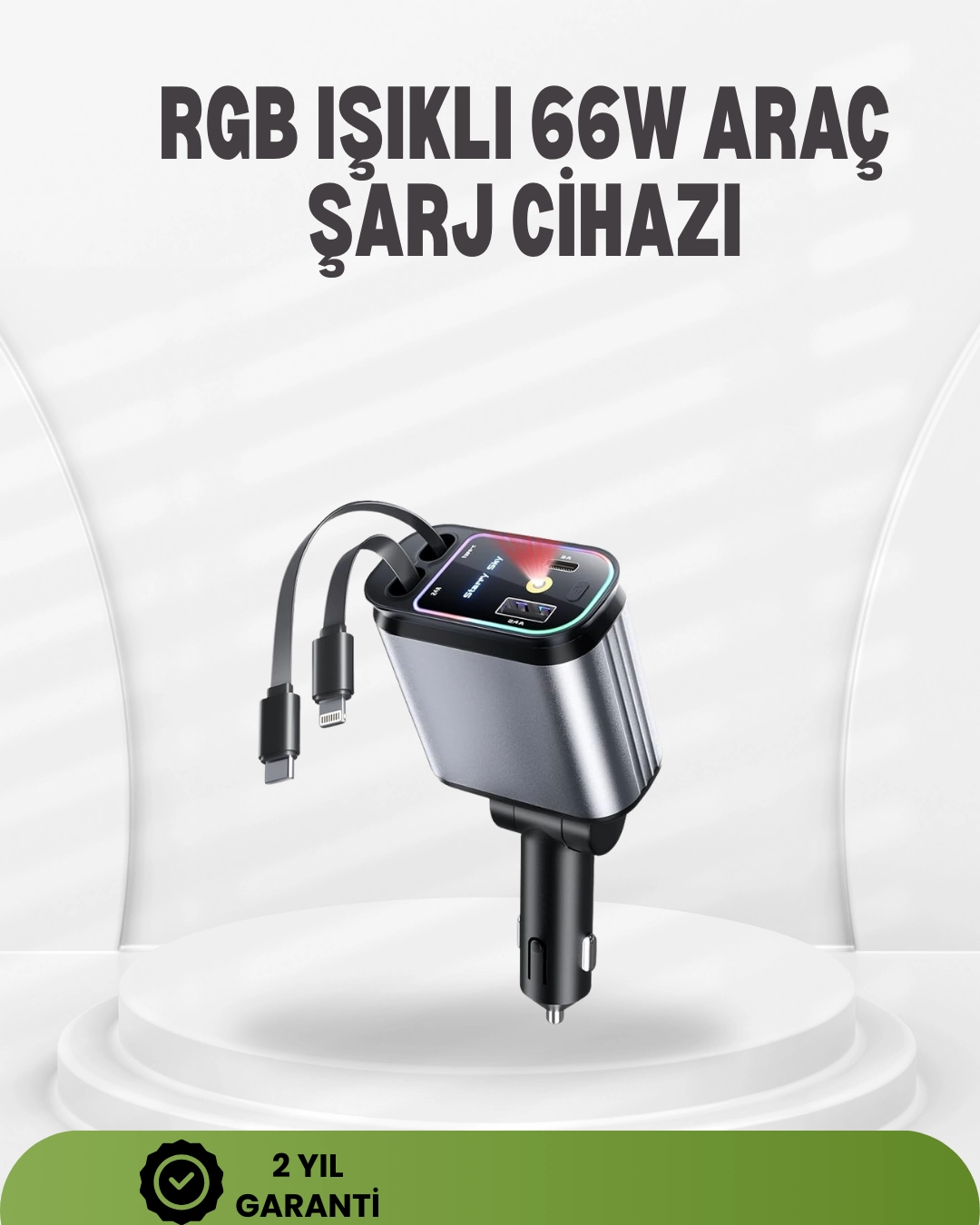 Ford, Opel, Volvo, Skoda Araçlar için 66W Çoklu Hızlı Şarj Cihazı 1 Ford, Opel, Volvo, Skoda Araçlar için 66W Çoklu Hızlı Şarj Cihazı