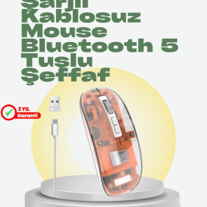 Geniş Uyumluluklu Kablosuz Fare – Windows, Mac, Linux Destekli