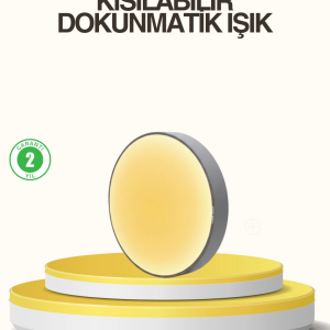 Hareket Algılayan LED Gece Lambası Mıknatıslı Duvar Montajlı
