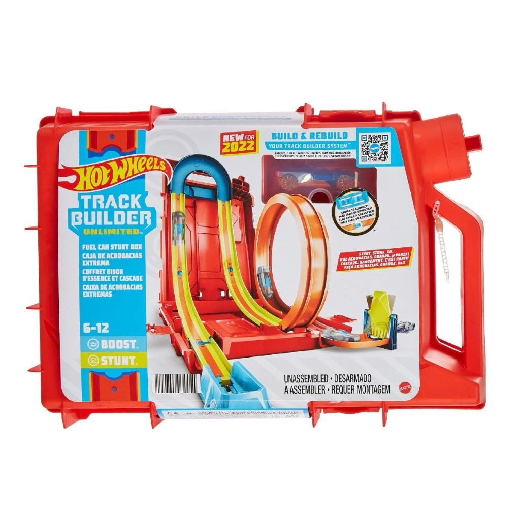 HDX78 HW Track Builder Benzin Bidonu Akrobasi Seti,  Track Builder