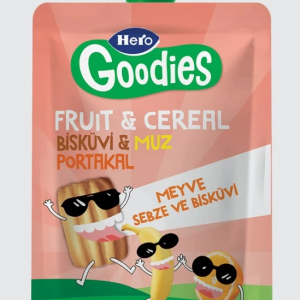 Goodies Muz Portakal Bisküvi Havuç 100 Gr
