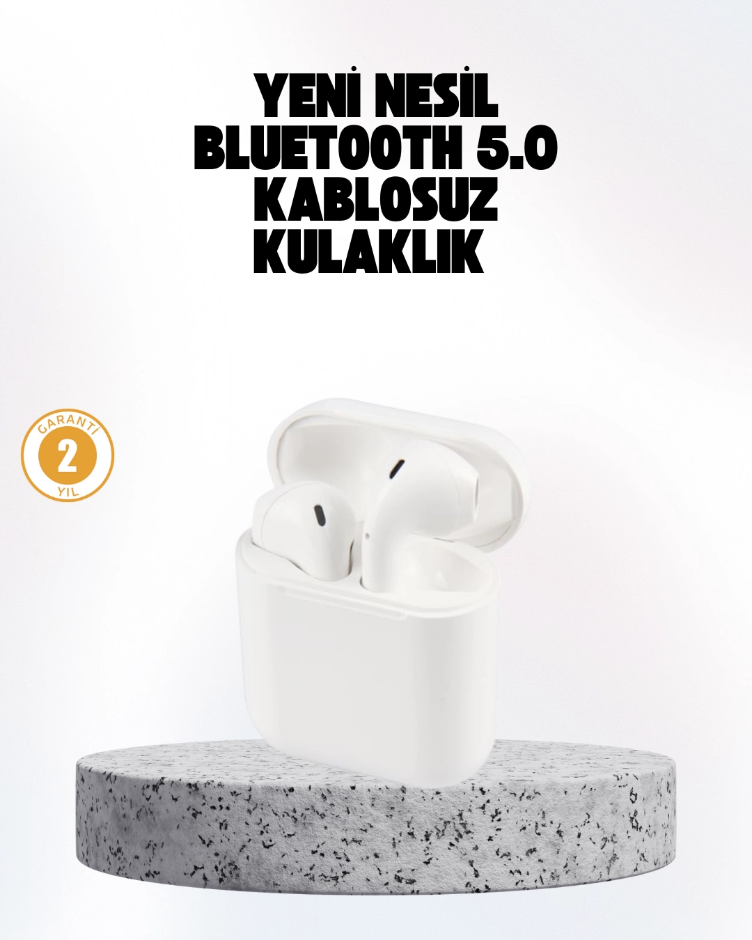 Hızlı Şarj Destekli 2. Nesil Bluetooth 5.0 Ergonomik Kulaklık 1 Hızlı Şarj Destekli 2. Nesil Bluetooth 5.0 Ergonomik Kulaklık