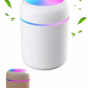 Humidifier LED Işıklı Mini Ortam Oda Kokusu Aromaterapi Buhardanlık