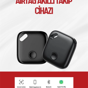 iOS Uyumlu Smart Tag | Uzun Pil Ömrü | Bul Uygulaması ile Entegre Akıllı Takip Cihazı