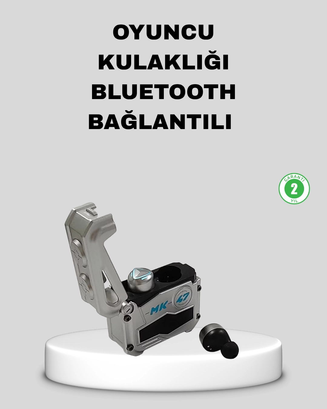 IPX5 Su Geçirmez Kablosuz Bluetooth Kulaklık – Powerbank Şarj Kutulu, Düşük Gecikmeli Oyun Modu 1 IPX5 Su Geçirmez Kablosuz Bluetooth Kulaklık – Powerbank Şarj Kutulu, Düşük Gecikmeli Oyun Modu