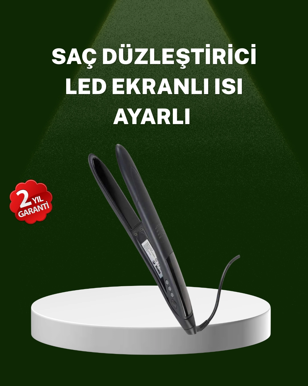 Isı Ayarlı 2025 Titanyum Kaplama Seramik Plakalı Saç Düzleştirici A Kalite Orijinal 1 Isı Ayarlı 2025 Titanyum Kaplama Seramik Plakalı Saç Düzleştirici A Kalite Orijinal