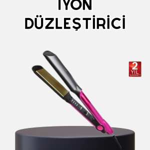 İyonik Saç Düzleştirici – 220°C Isıya Kadar Çıkan, LED Göstergeli ve Eşit Isı Dağılımlı Plaka