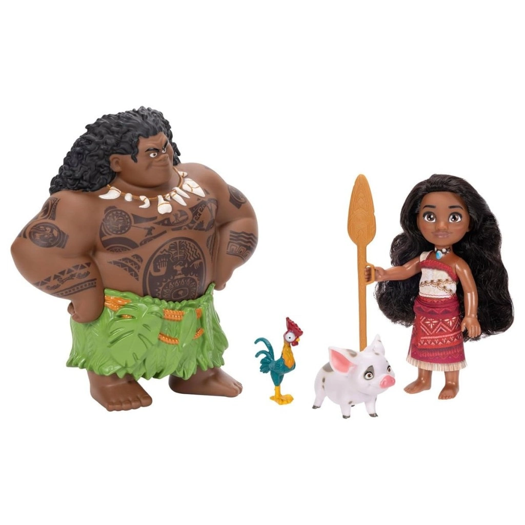JKP 237556 Moana - 15 cm Maui & Moana ve Arkadaşları  Set
