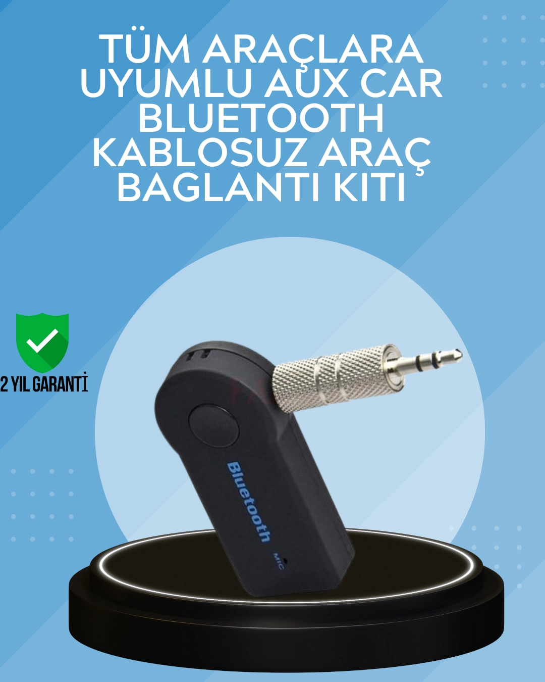 Kablosuz Bağlantı ile Müzik ve Görüşme Araç Kiti 1 Kablosuz Bağlantı ile Müzik ve Görüşme Araç Kiti