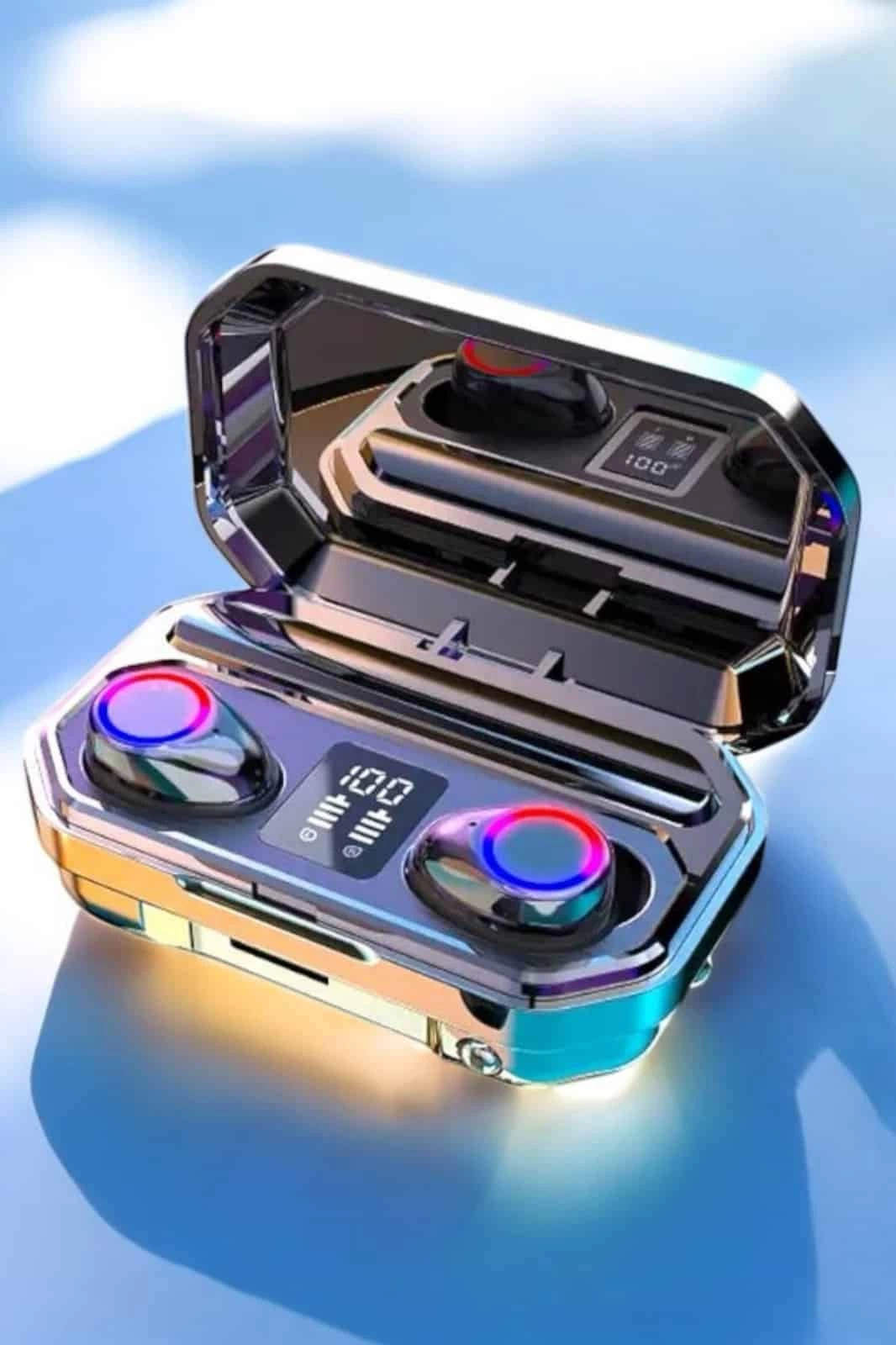 Kablosuz Bluetooth Kulaklık Dijital Göstergeli Uzun Pil Ömrü 1 Kablosuz Bluetooth Kulaklık Dijital Göstergeli Uzun Pil Ömrü