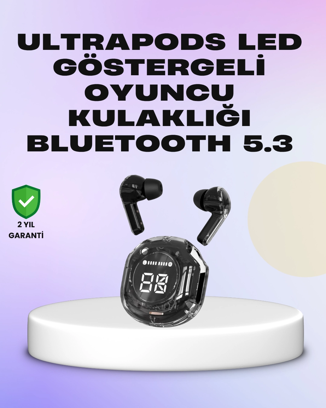 Kablosuz Bluetooth Kulaklık Hifi Ses Kalitesi ve Mikrofonlu 1 Kablosuz Bluetooth Kulaklık Hifi Ses Kalitesi ve Mikrofonlu