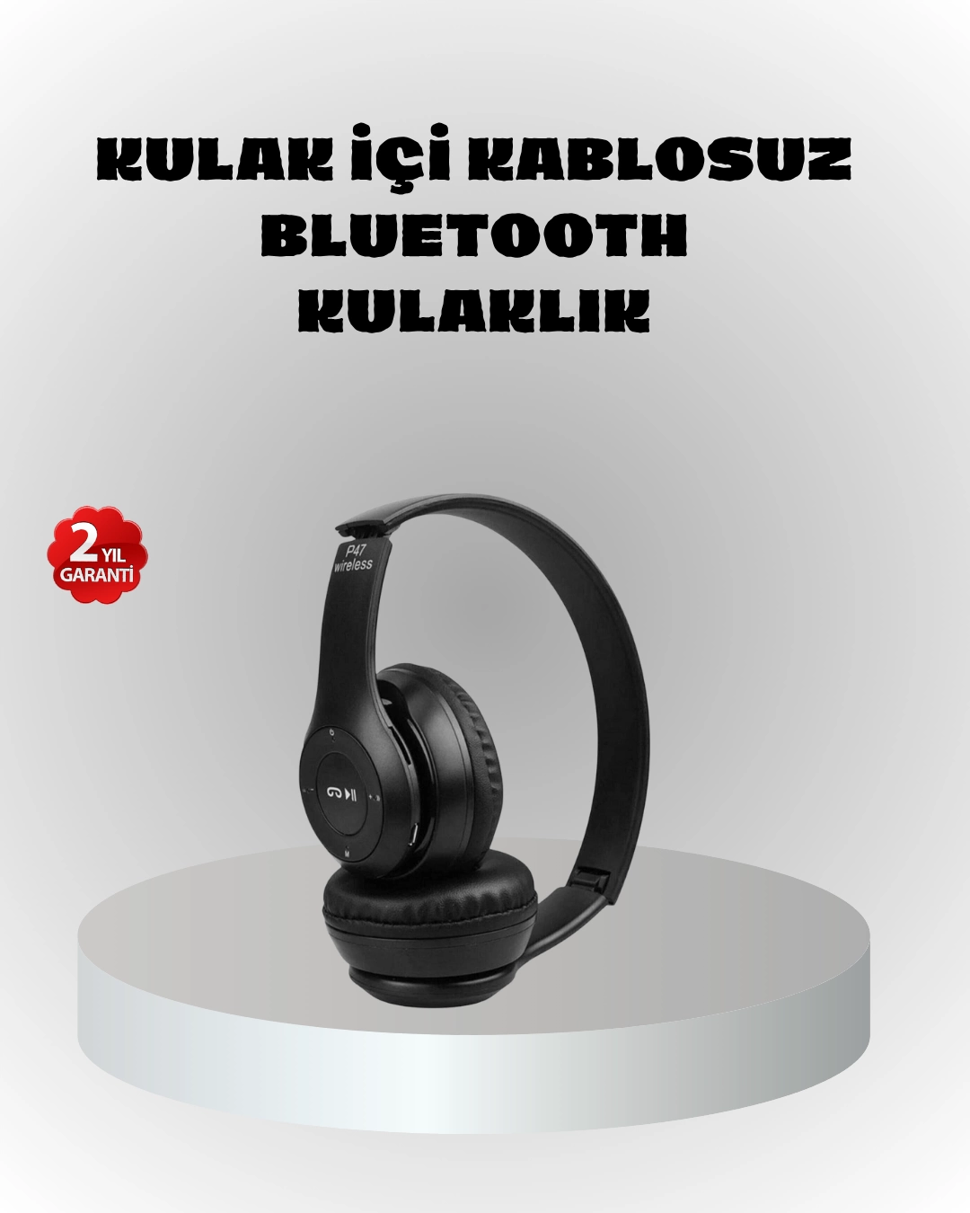Kablosuz Bluetooth Kulaklık – TF Kart, AUX, Mikrofonlu, Suya Dayanıklı, 10m Menzil 1 Kablosuz Bluetooth Kulaklık – TF Kart, AUX, Mikrofonlu, Suya Dayanıklı, 10m Menzil