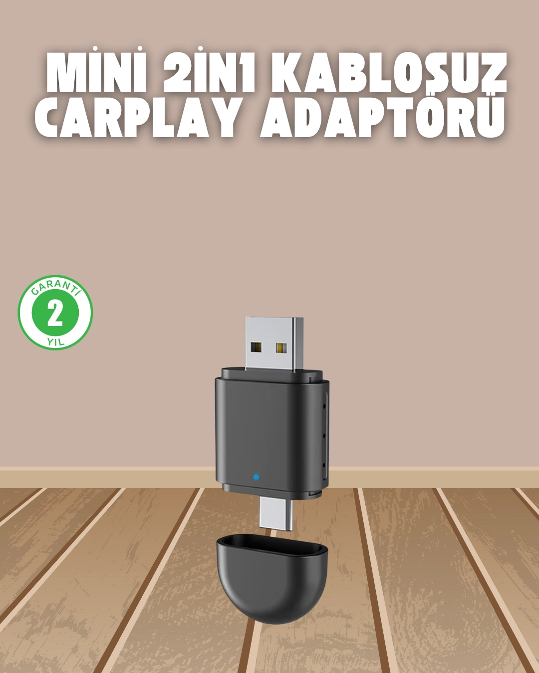 Kablosuz CarPlay Adaptörü – USB-A & Type-C Uyumlu Hızlı Bağlantı Cihazı 1 Kablosuz CarPlay Adaptörü – USB-A & Type-C Uyumlu Hızlı Bağlantı Cihazı