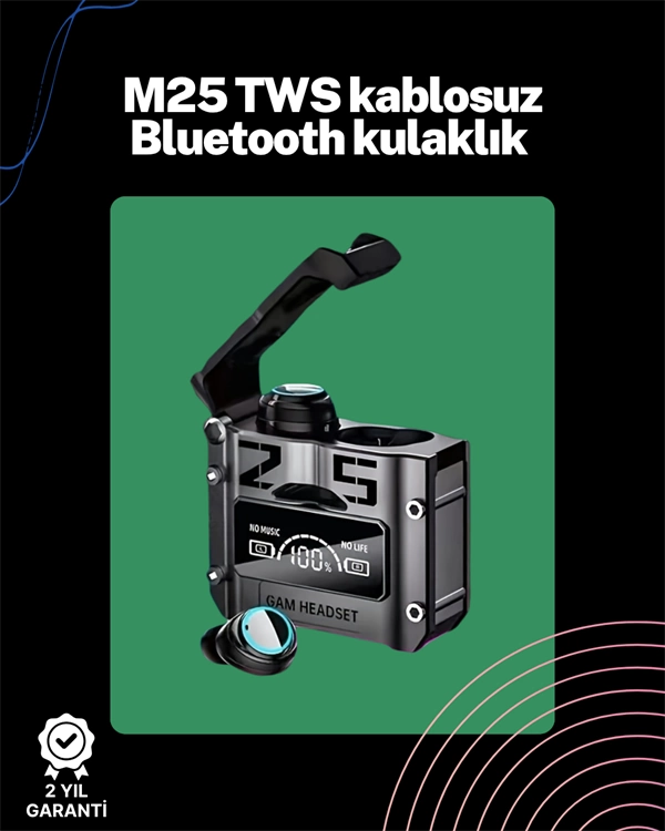 Kablosuz Kulak İçi Kulaklık | Gecikmesiz Oyun Modu | IOS ve Android Uyumlu 1 Kablosuz Kulak İçi Kulaklık | Gecikmesiz Oyun Modu | IOS ve Android Uyumlu