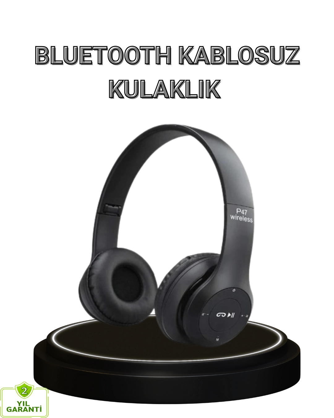 Kablosuz Kulaklık – Ergonomik Tasarım ve Uzun Pil Ömrü 1 Kablosuz Kulaklık – Ergonomik Tasarım ve Uzun Pil Ömrü